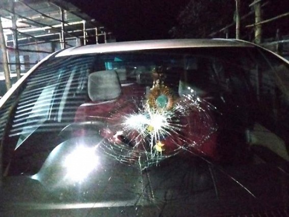 Attack on Congress members during Sudip Roy Barman’s meeting Attack on Congress members during Sudip Roy Barman’s meeting